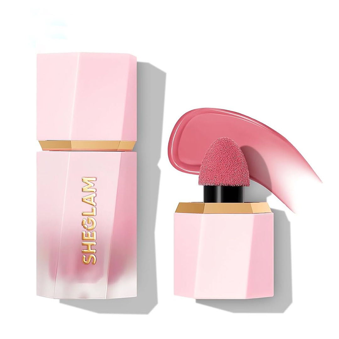 رژگونه مایع طرح شیگلم مدل لاو کیک Sheglam liquid Blush - Love cake