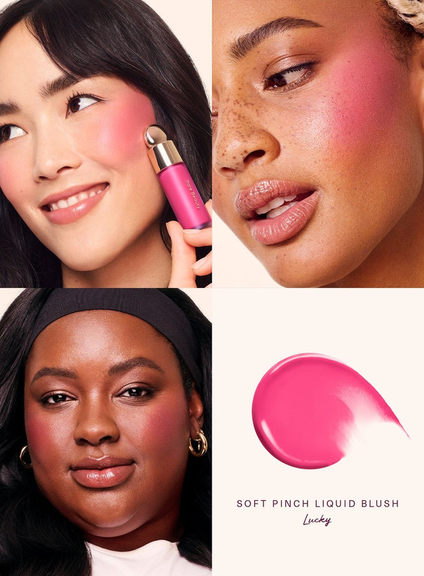 رژگونه مایع طرح رر بیوتی Rare beauty blush - پیگمنت بالا